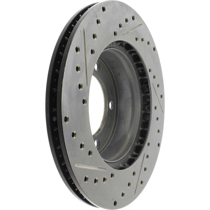 StopTech Slotted & Drilled Sport Brake Rotor 127.37030L