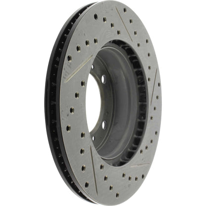 StopTech Slotted & Drilled Sport Brake Rotor 127.37030R