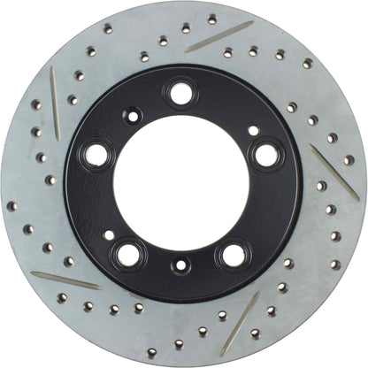 StopTech Slotted & Drilled Sport Brake Rotor 127.37031R