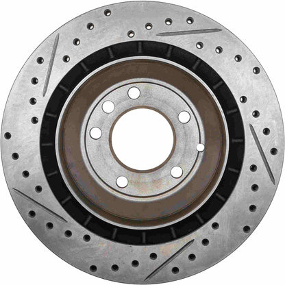 StopTech Slotted & Drilled Sport Brake Rotor 127.37044L