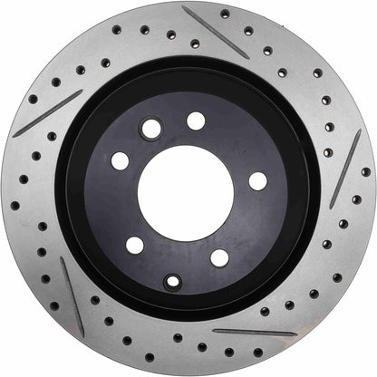 StopTech Slotted & Drilled Sport Brake Rotor 127.37044L