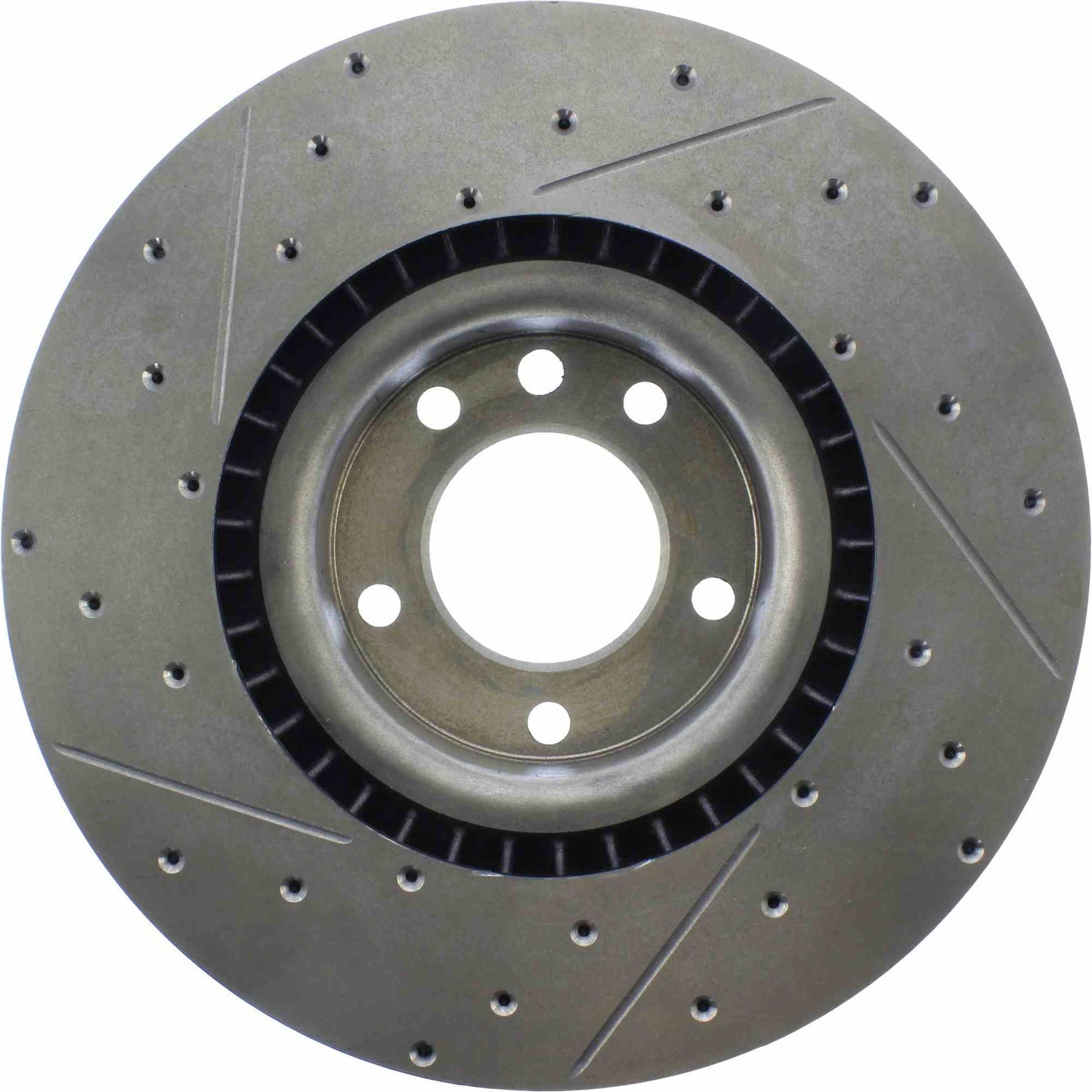 StopTech Slotted & Drilled Sport Brake Rotor 127.37056L
