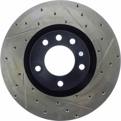 StopTech Slotted & Drilled Sport Brake Rotor 127.37056L
