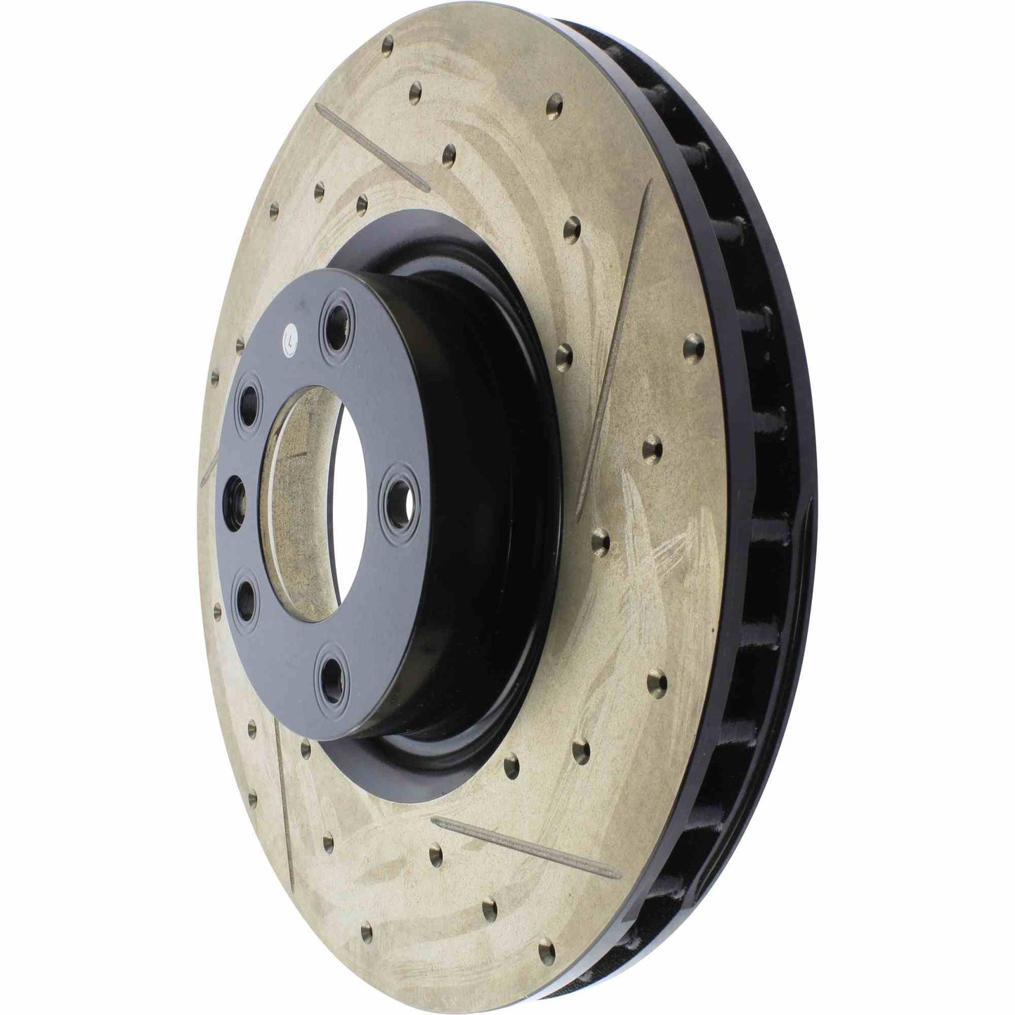 StopTech Slotted & Drilled Sport Brake Rotor 127.37056L