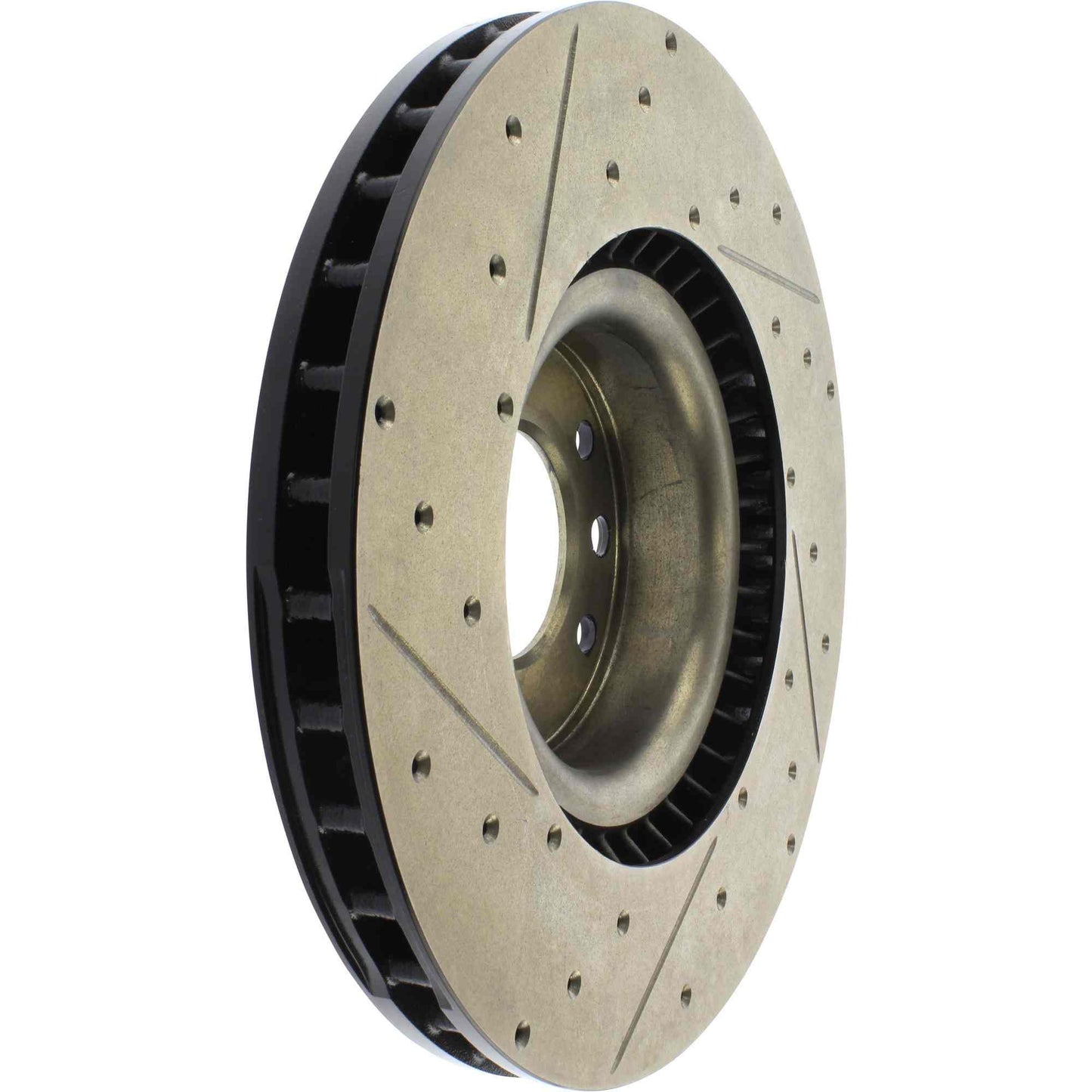 StopTech Slotted & Drilled Sport Brake Rotor 127.37056L