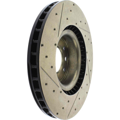 StopTech Slotted & Drilled Sport Brake Rotor 127.37056L