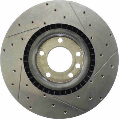 StopTech Slotted & Drilled Sport Brake Rotor 127.37056R