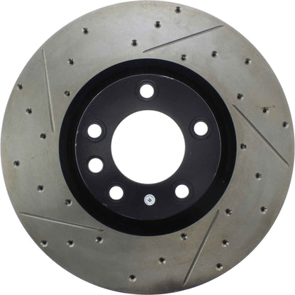 StopTech Slotted & Drilled Sport Brake Rotor 127.37056R