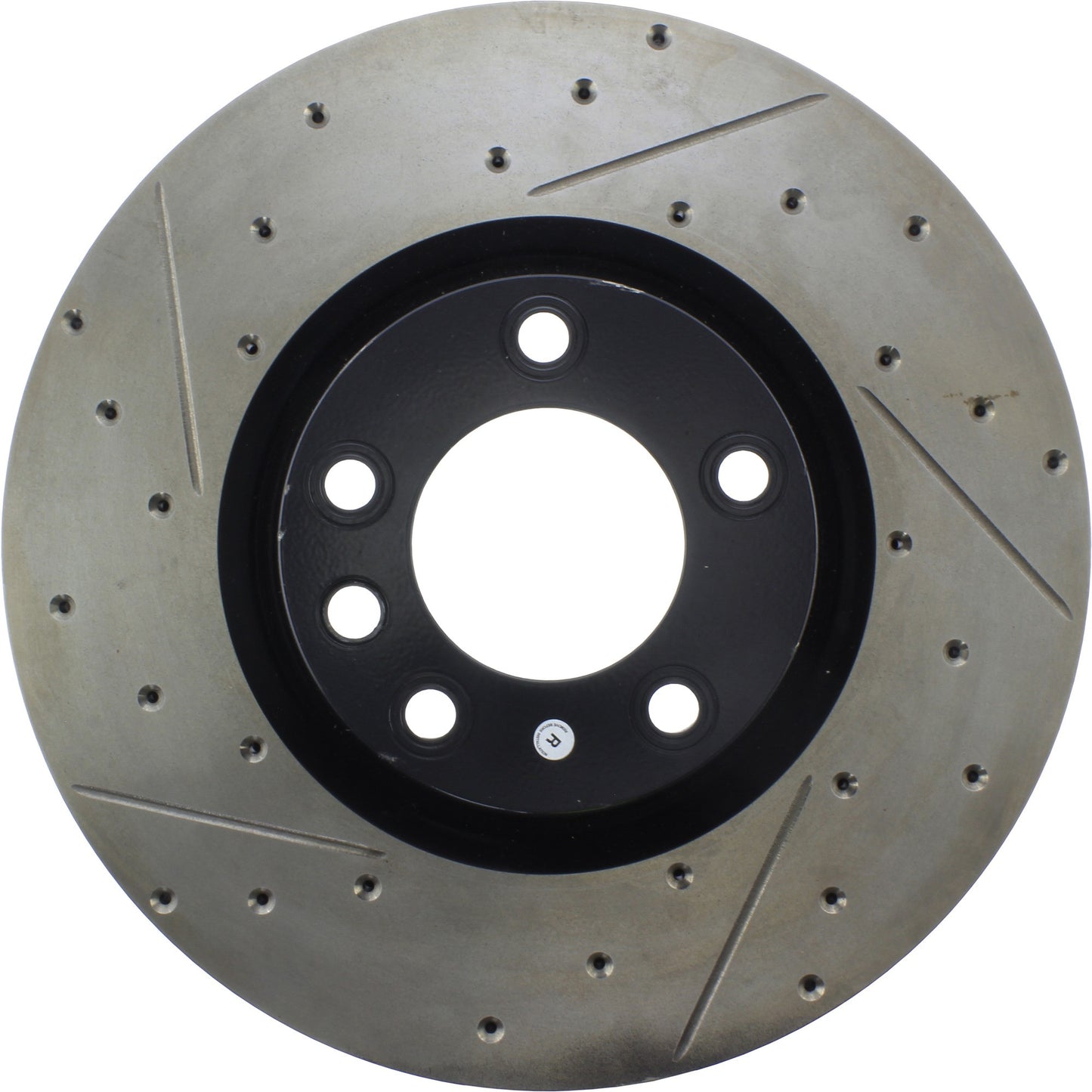 StopTech Slotted & Drilled Sport Brake Rotor 127.37056R