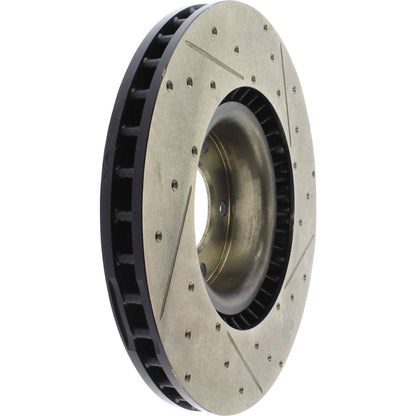 StopTech Slotted & Drilled Sport Brake Rotor 127.37056R