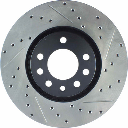 StopTech Slotted & Drilled Sport Brake Rotor 127.38014L