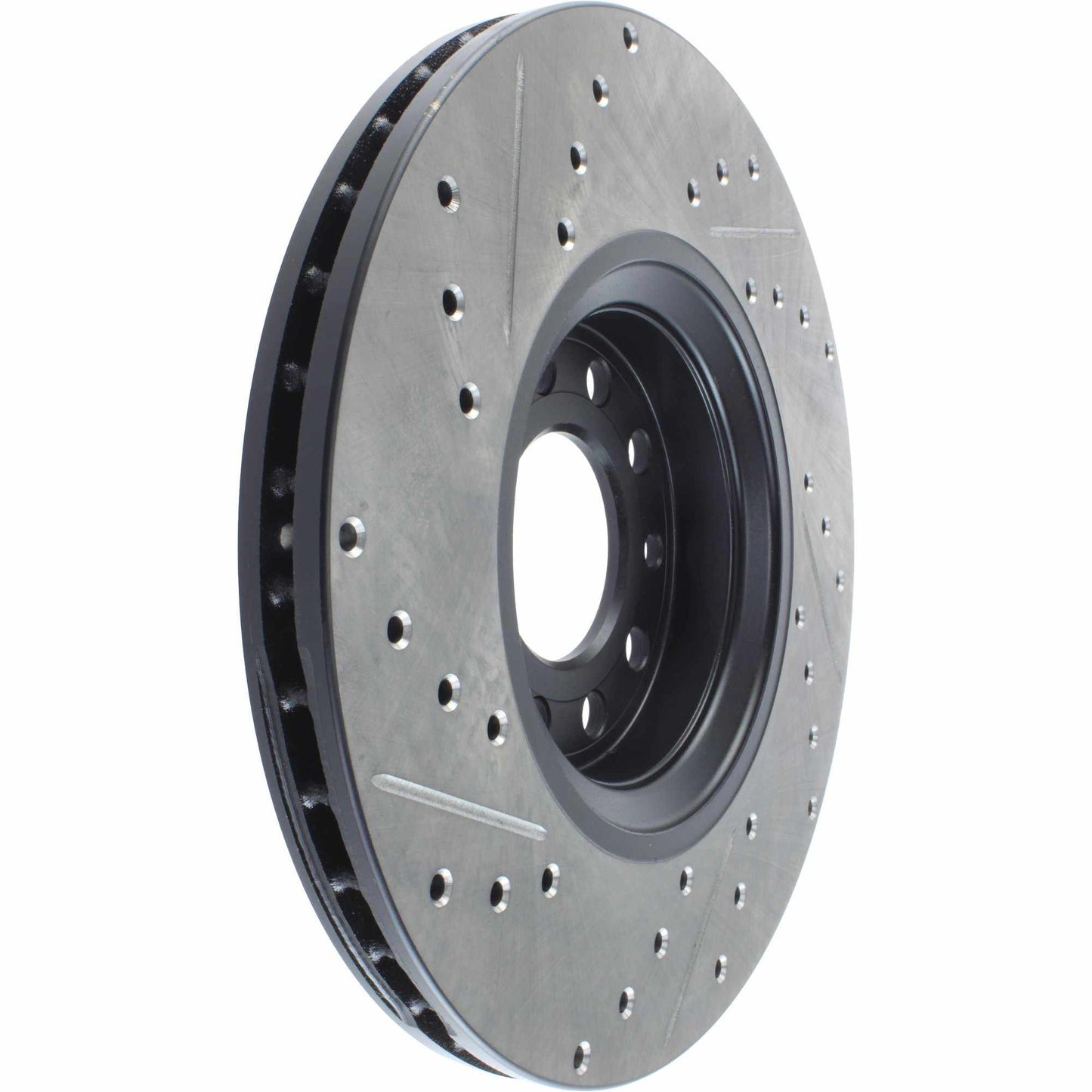StopTech Slotted & Drilled Sport Brake Rotor 127.38014L