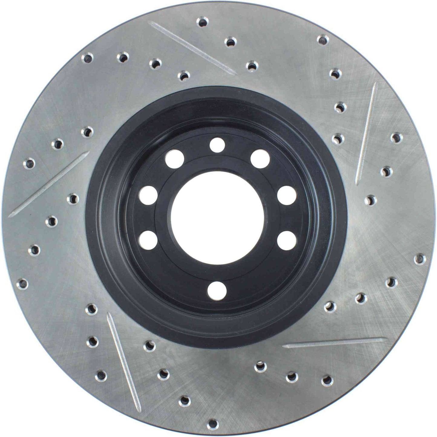StopTech Slotted & Drilled Sport Brake Rotor 127.38014R