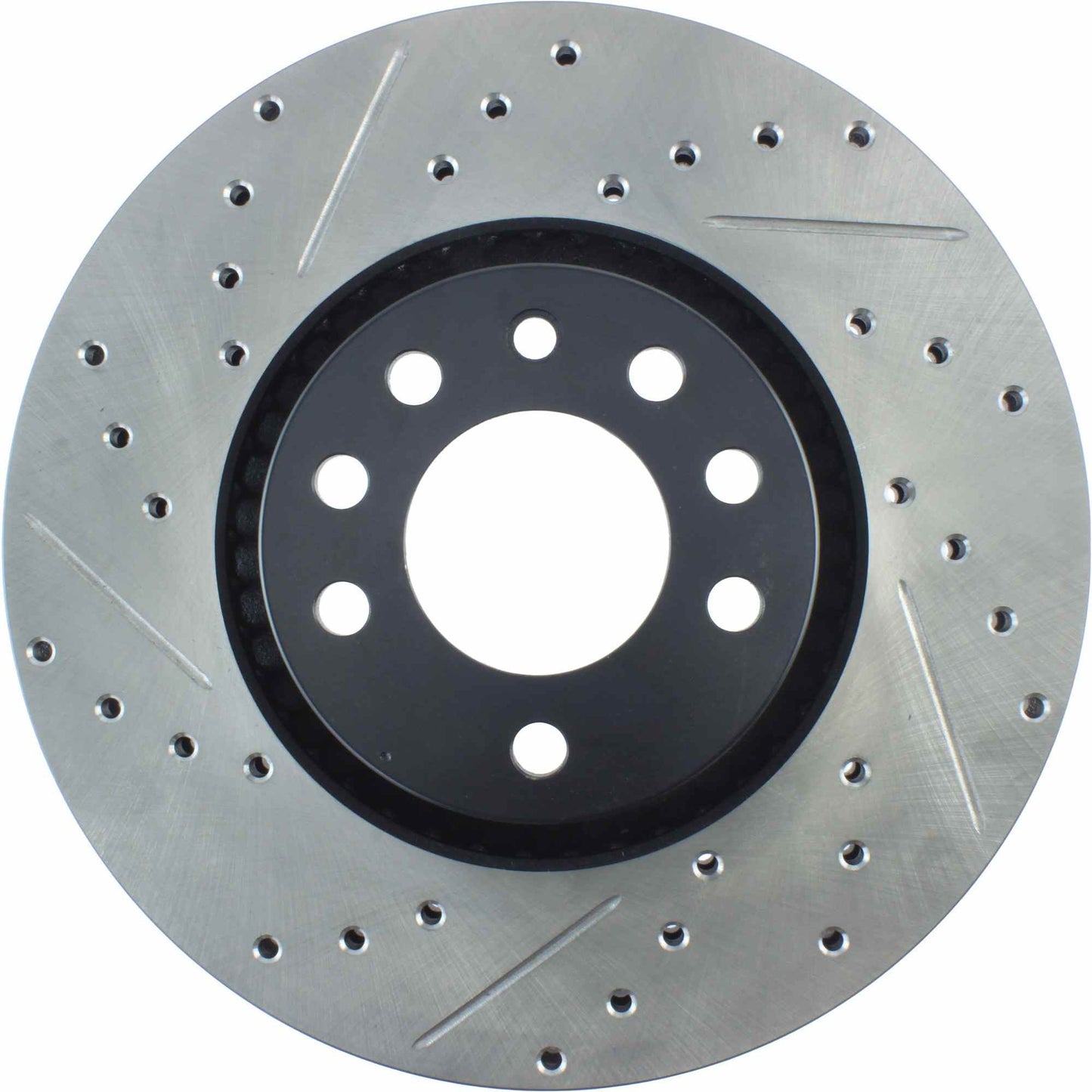 StopTech Slotted & Drilled Sport Brake Rotor 127.38014R