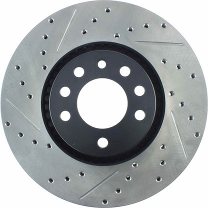StopTech Slotted & Drilled Sport Brake Rotor 127.38014R