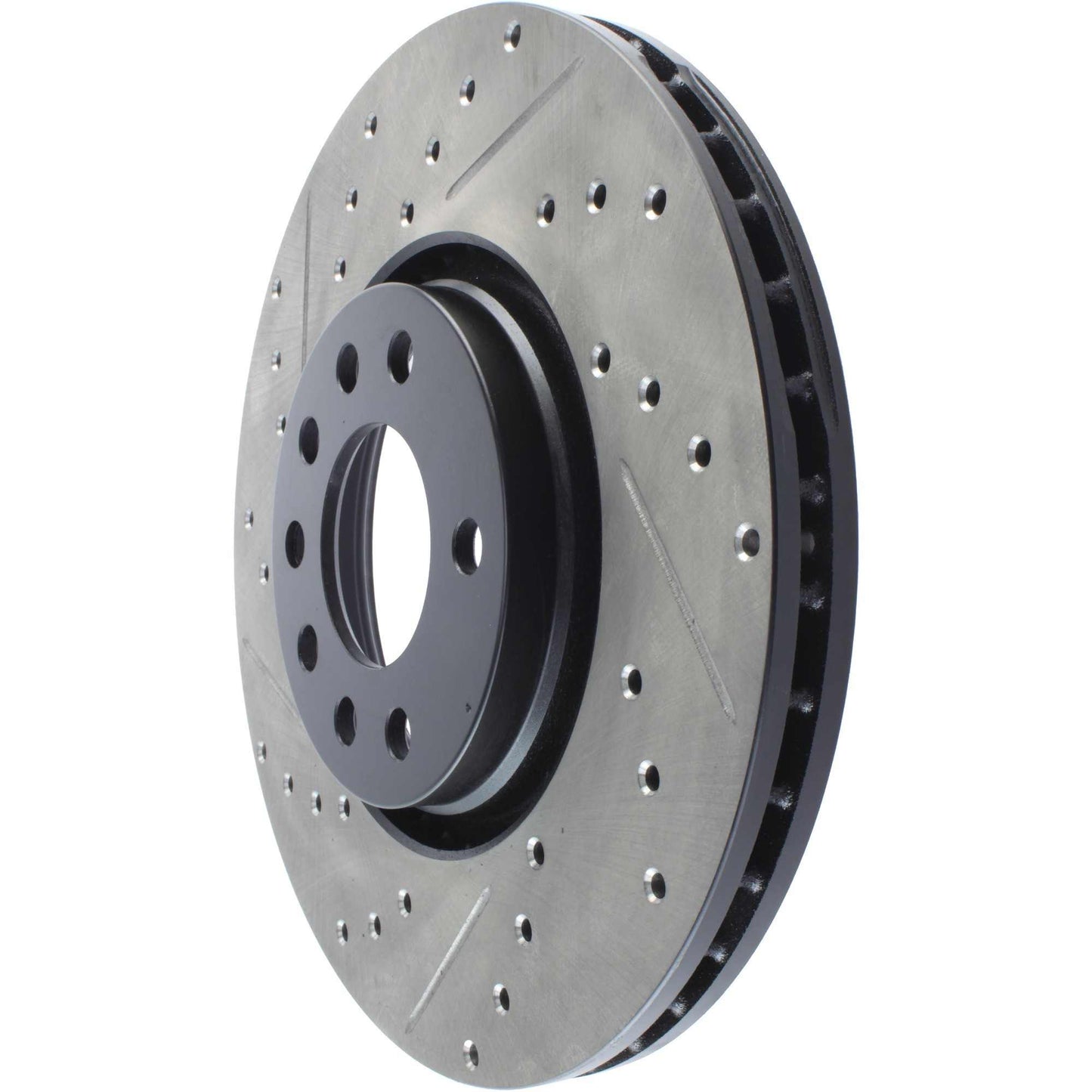 StopTech Slotted & Drilled Sport Brake Rotor 127.38014R