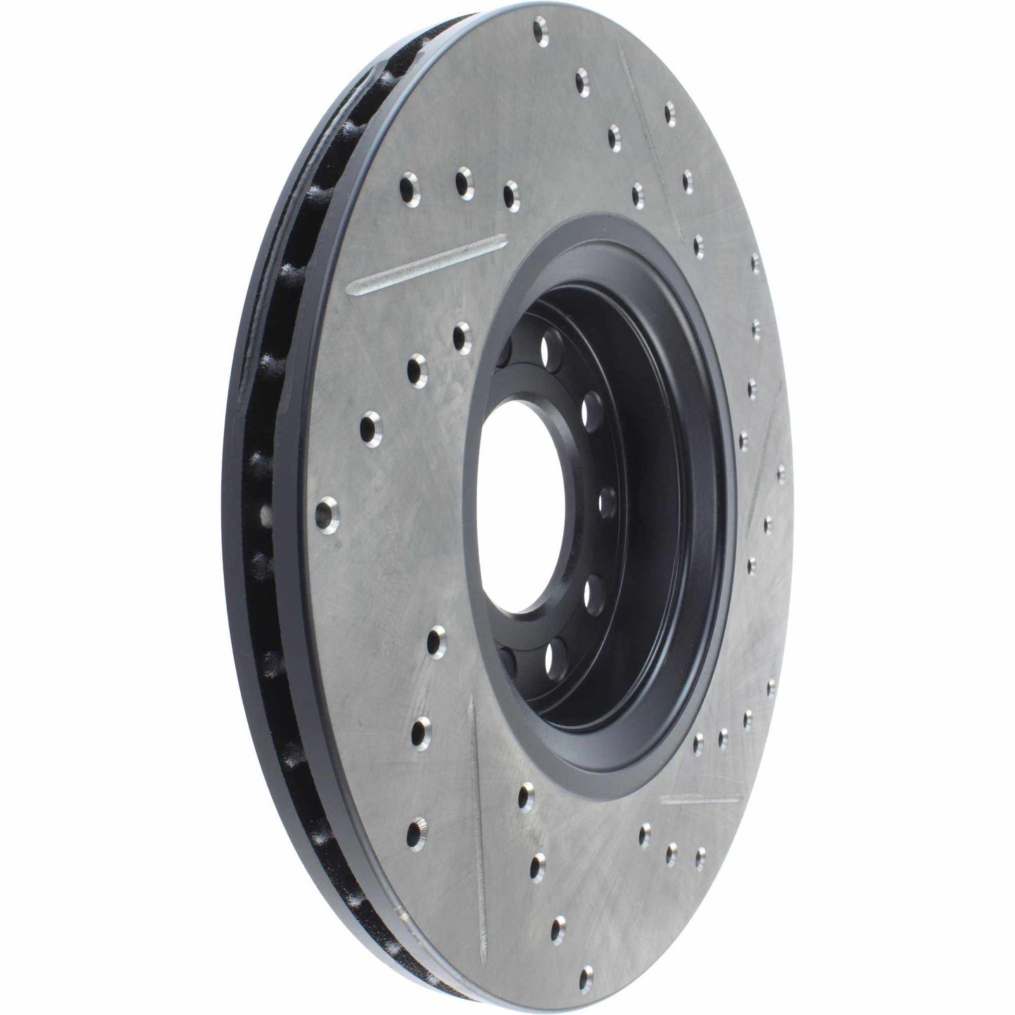 StopTech Slotted & Drilled Sport Brake Rotor 127.38014R