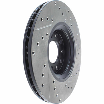 StopTech Slotted & Drilled Sport Brake Rotor 127.38014R