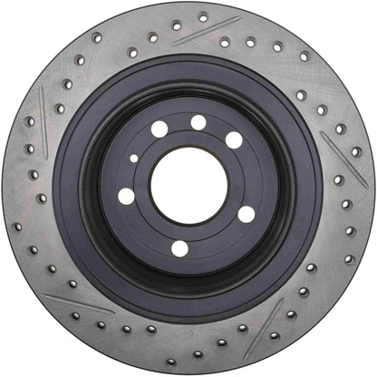 StopTech Slotted & Drilled Sport Brake Rotor 127.38015L