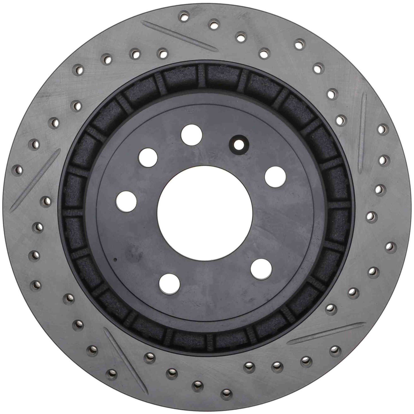 StopTech Slotted & Drilled Sport Brake Rotor 127.38015L