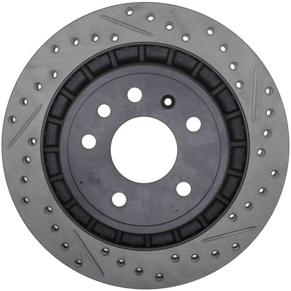 StopTech Slotted & Drilled Sport Brake Rotor 127.38015L