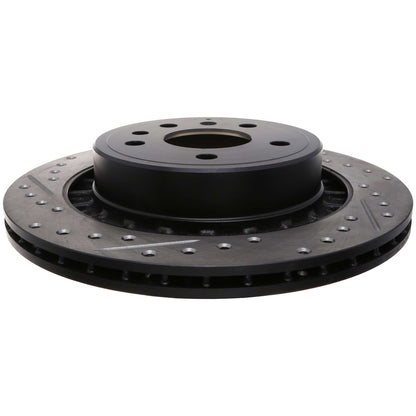 StopTech Slotted & Drilled Sport Brake Rotor 127.38015R