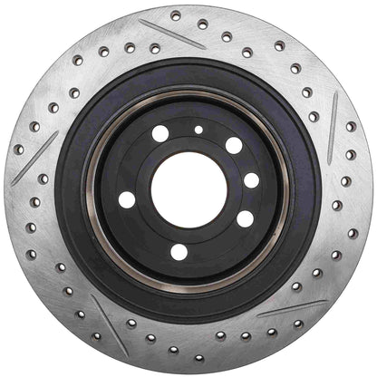 StopTech Slotted & Drilled Sport Brake Rotor 127.38015R