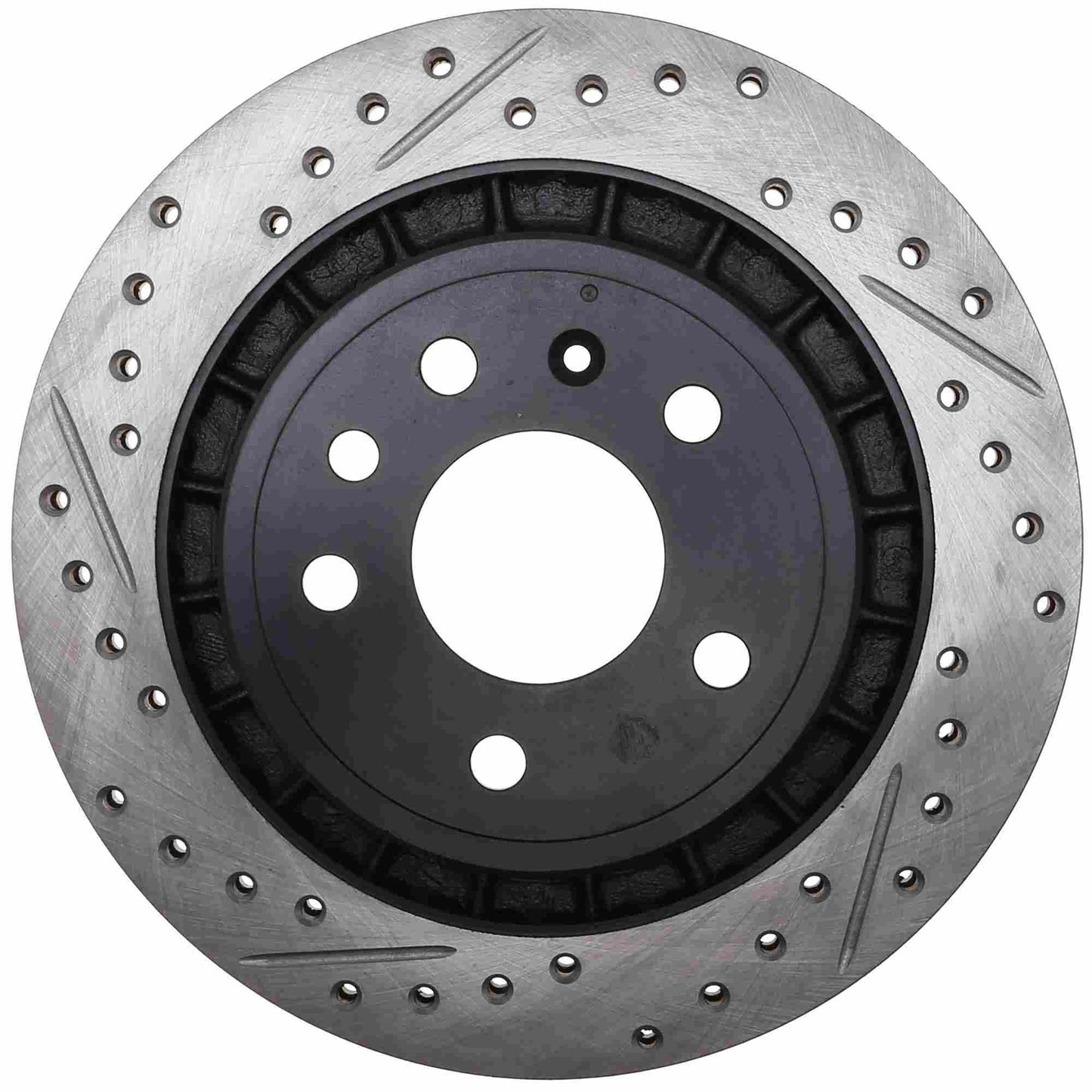 StopTech Slotted & Drilled Sport Brake Rotor 127.38015R