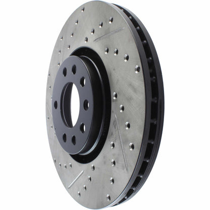 StopTech Sport Drilled & Slotted Rotor - Front Left 127.38020R