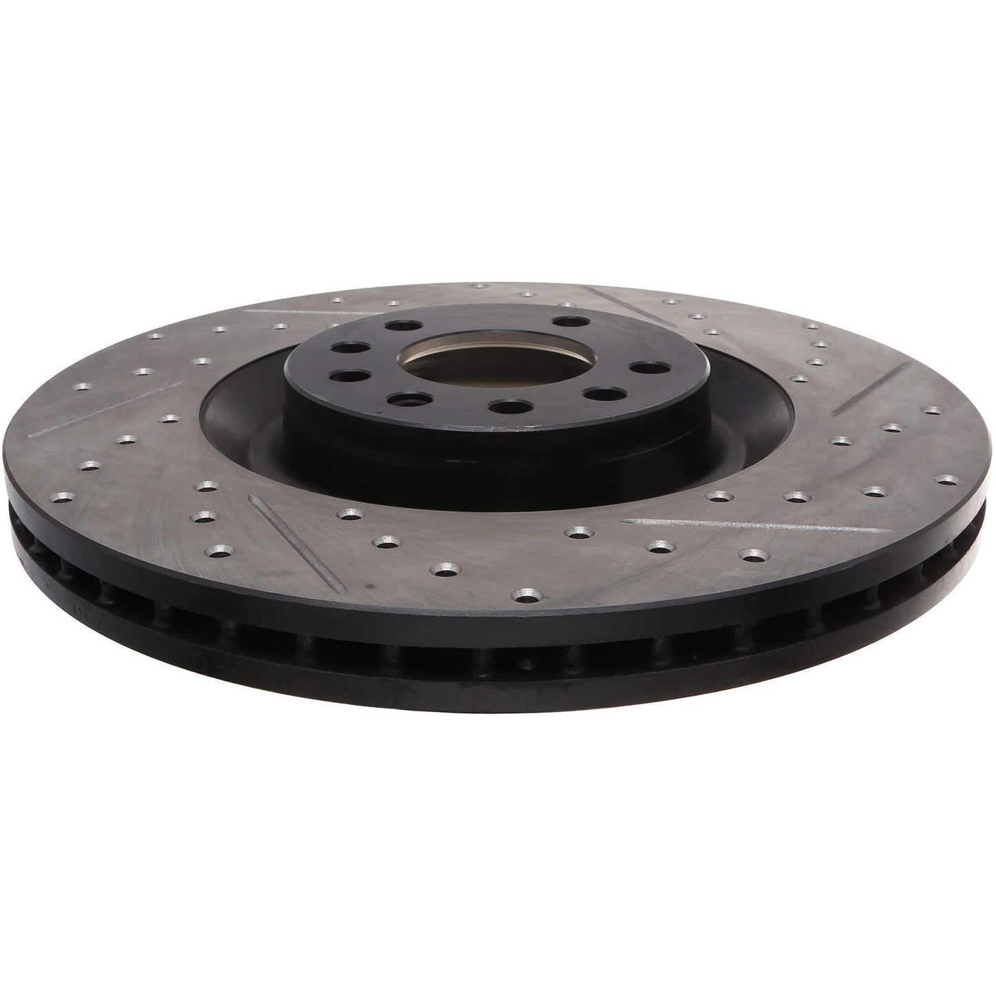 StopTech 09-12 Saab 9-3 Sport Drilled & Slotted Rotor - Left Front 127.38022L
