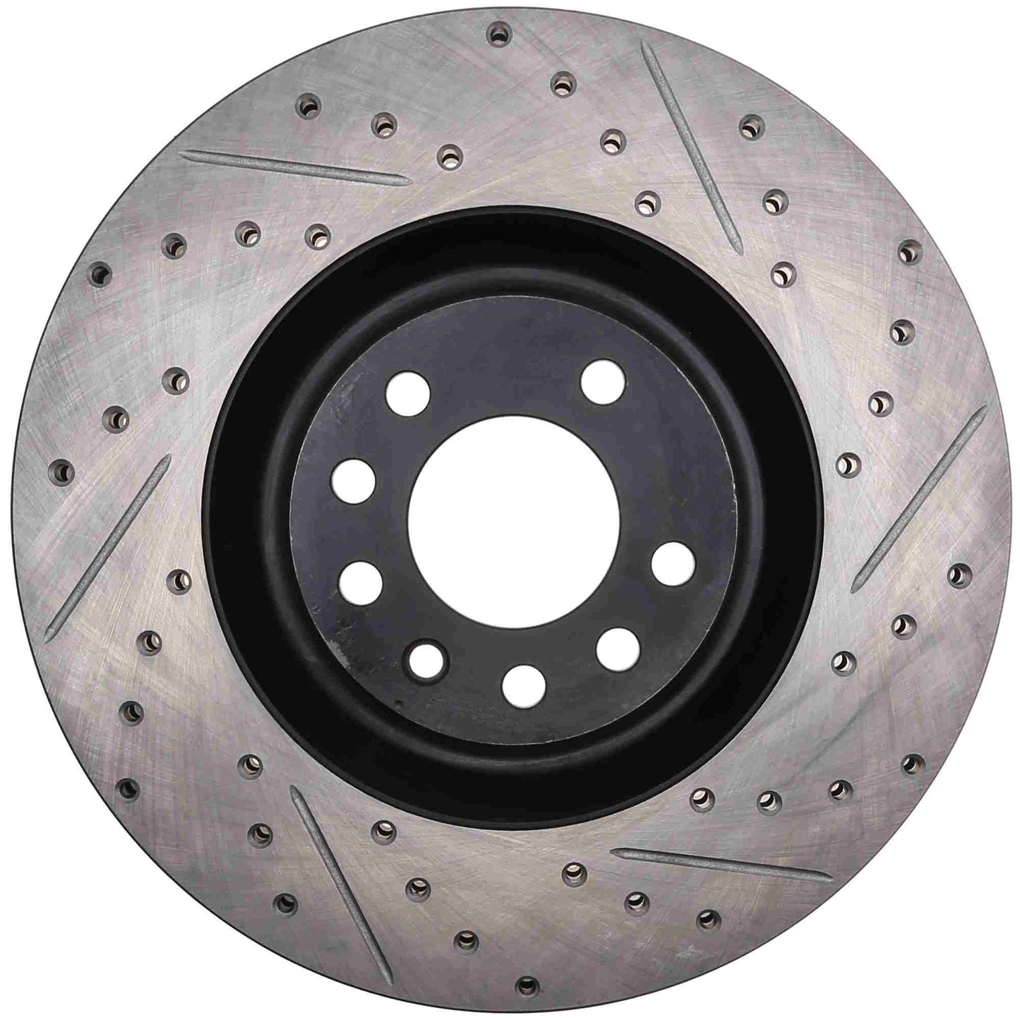 StopTech 09-12 Saab 9-3 Sport Drilled & Slotted Rotor - Left Front 127.38022L