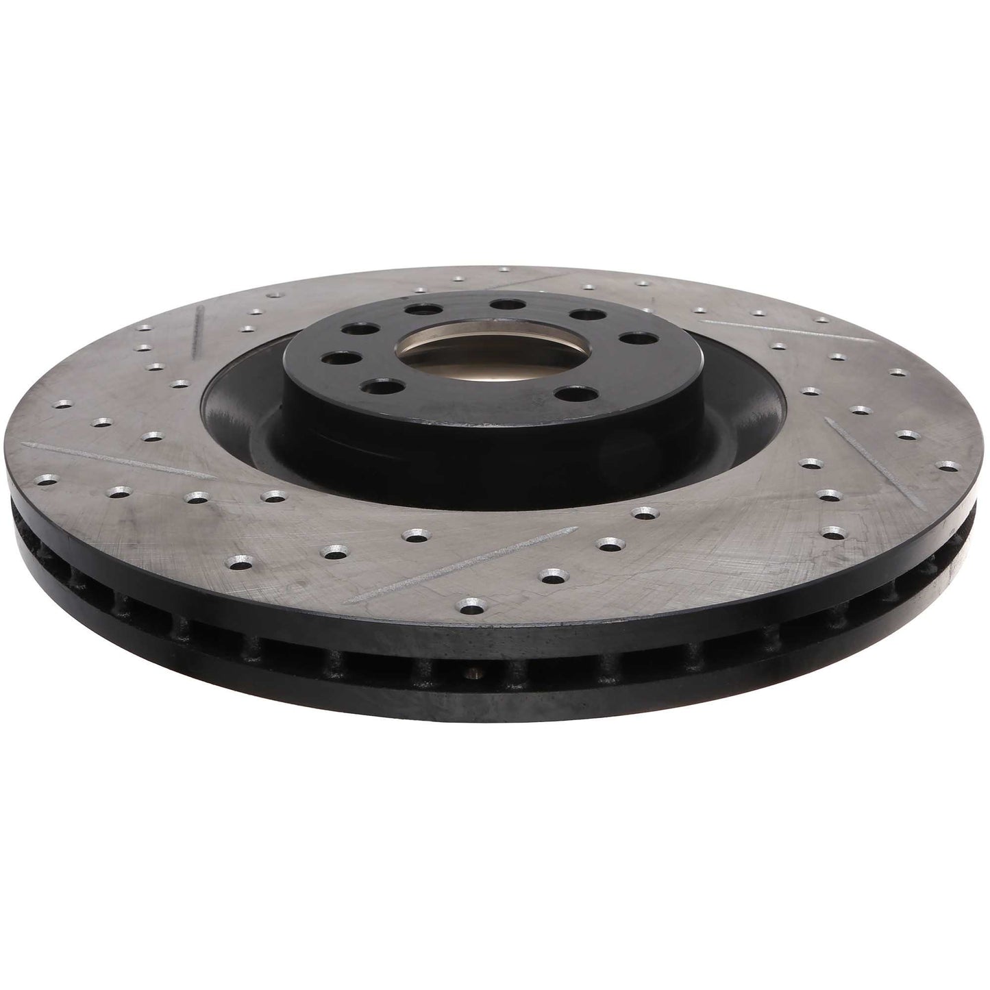 StopTech 09-12 Saab 9-3 Sport Drilled & Slotted Rotor - Right Front 127.38022R