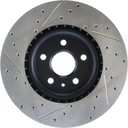 StopTech Slotted & Drilled Sport Brake Rotor 127.38024L