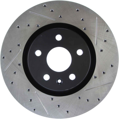 StopTech Slotted & Drilled Sport Brake Rotor 127.38024L