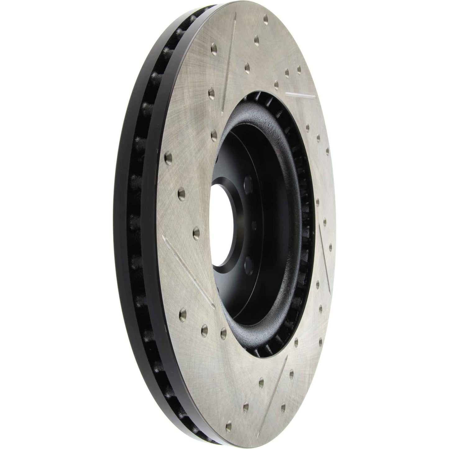 StopTech Slotted & Drilled Sport Brake Rotor 127.38024L
