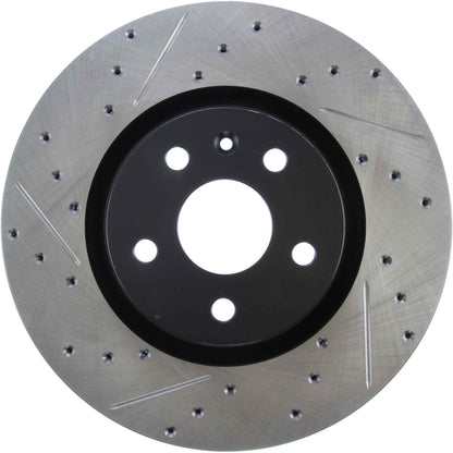 StopTech Slotted & Drilled Sport Brake Rotor 127.38024R