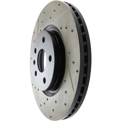 StopTech Slotted & Drilled Sport Brake Rotor 127.38024R