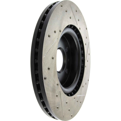 StopTech Slotted & Drilled Sport Brake Rotor 127.38024R