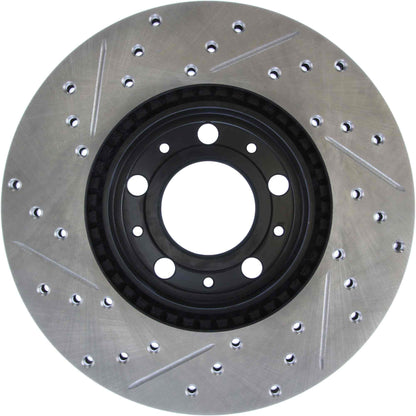 StopTech Slotted & Drilled Sport Brake Rotor 127.39019L