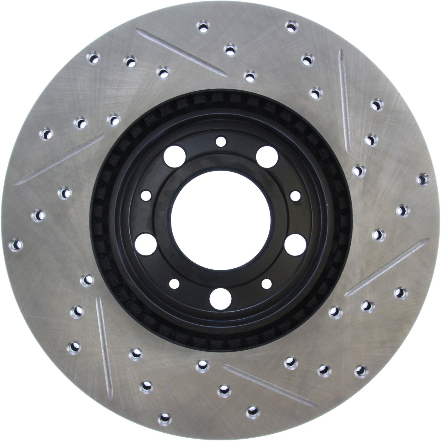 StopTech Slotted & Drilled Sport Brake Rotor 127.39019R