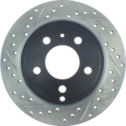 StopTech Sport Cryo Drilled/Slotted Brake Rotor; Rear Right