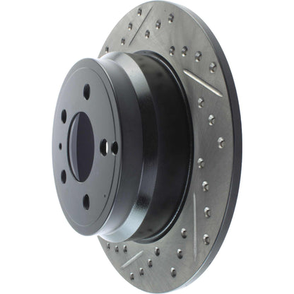 StopTech Sport Cryo Drilled/Slotted Brake Rotor; Rear Right