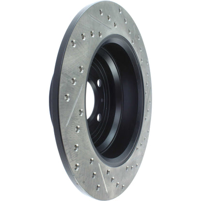 StopTech Sport Cryo Drilled/Slotted Brake Rotor; Rear Right