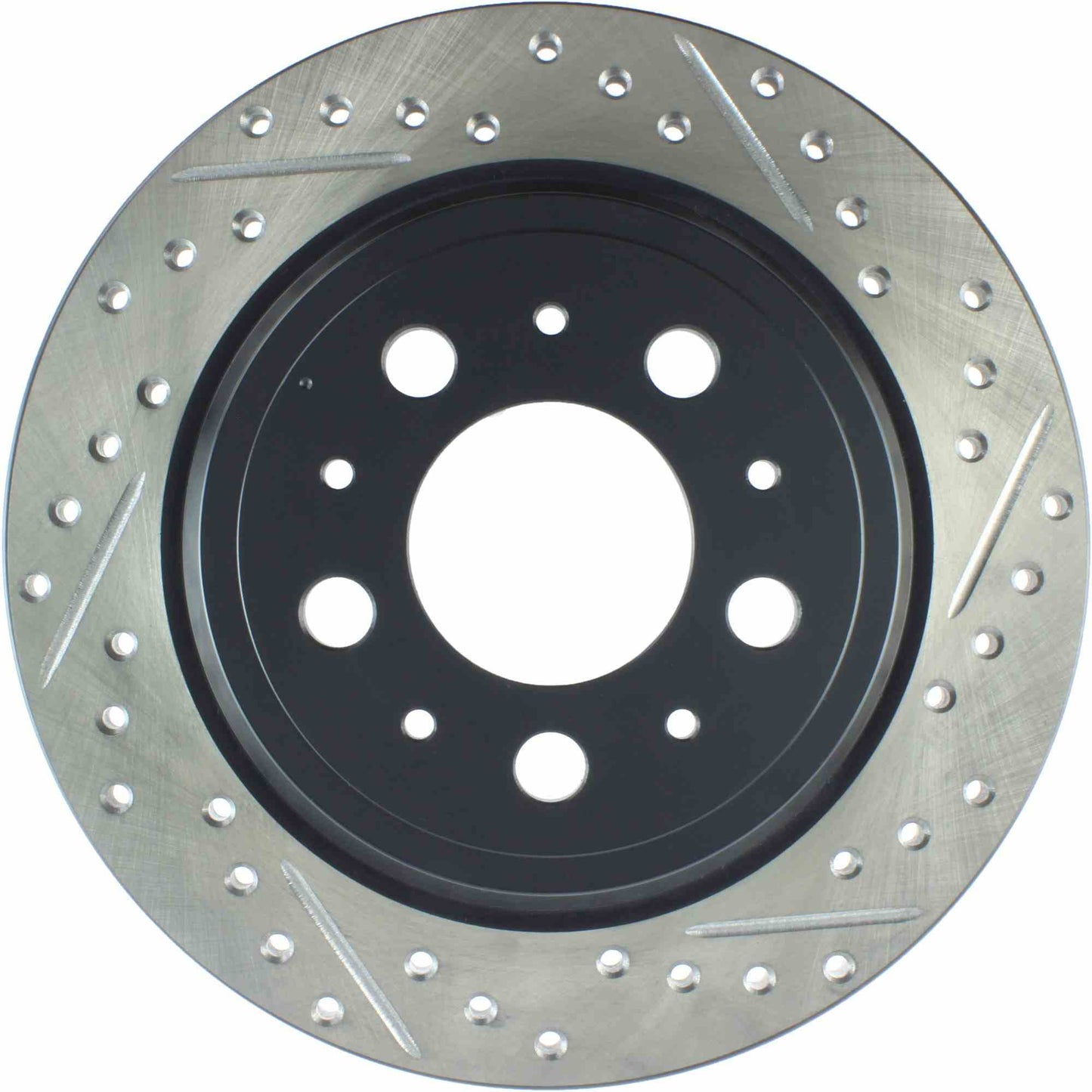 StopTech Slotted & Drilled Sport Brake Rotor 127.39025L