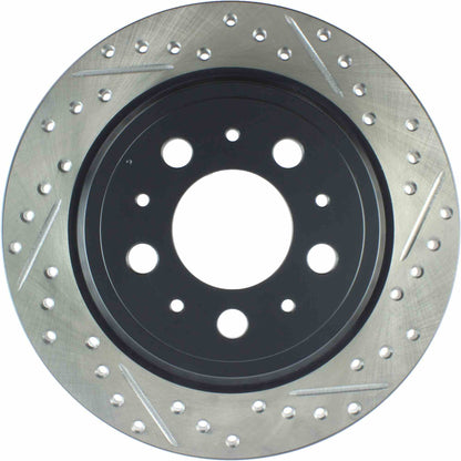 StopTech Slotted & Drilled Sport Brake Rotor 127.39025L