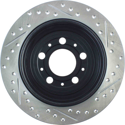 StopTech Slotted & Drilled Sport Brake Rotor 127.39025R