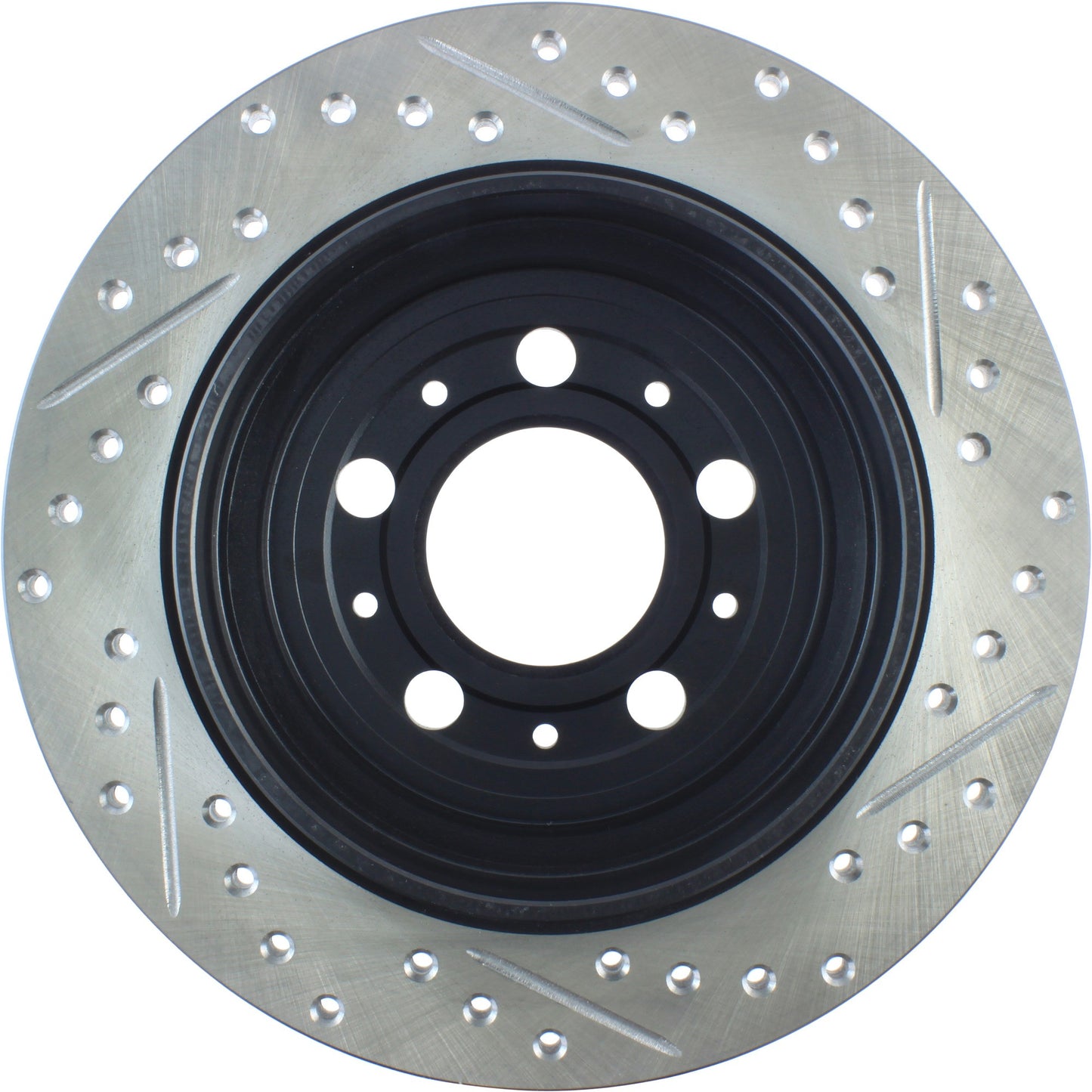 StopTech Slotted & Drilled Sport Brake Rotor 127.39025R