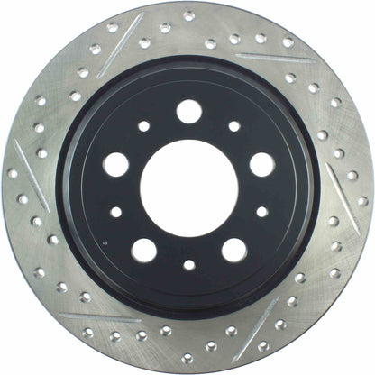 StopTech Slotted & Drilled Sport Brake Rotor 127.39025R