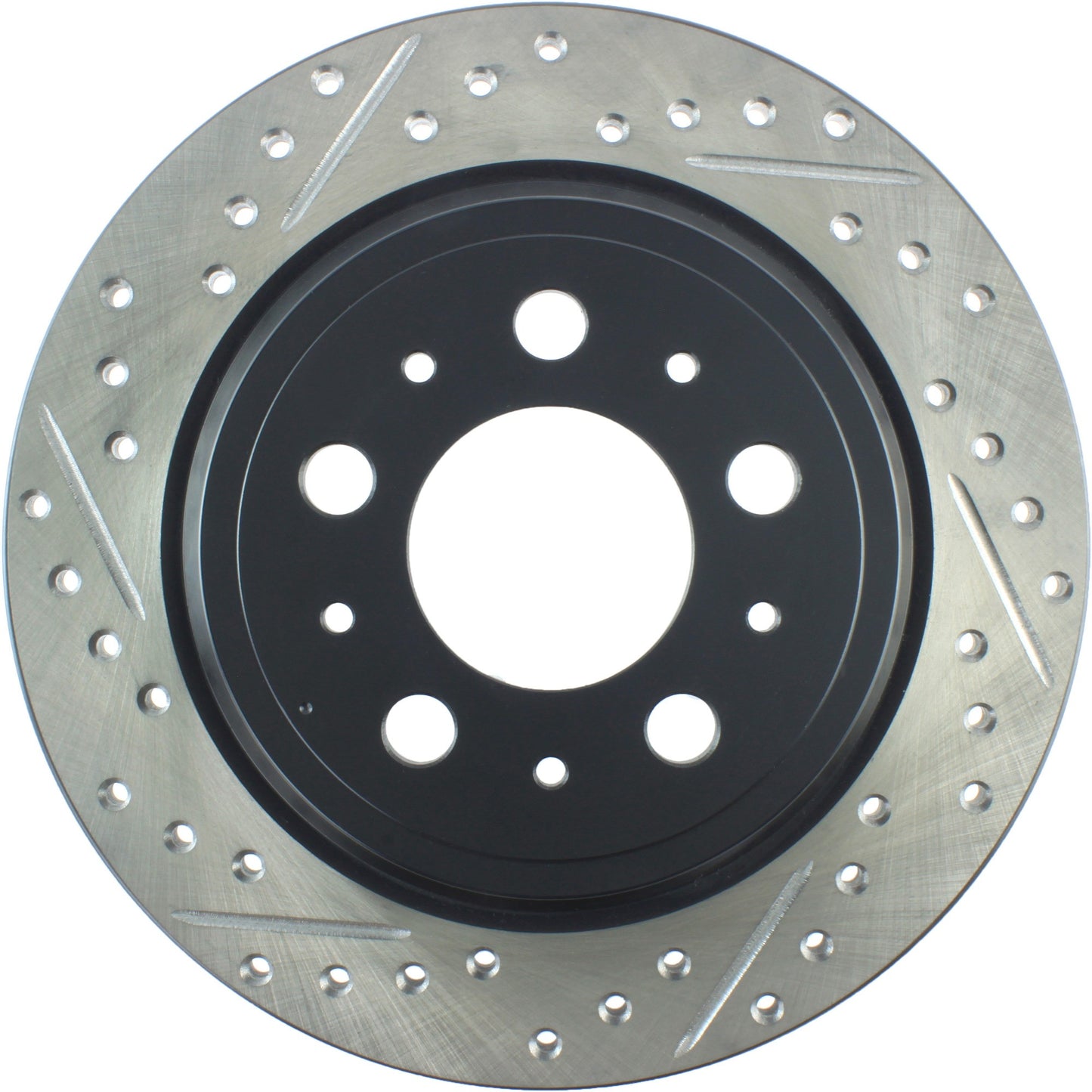 StopTech Slotted & Drilled Sport Brake Rotor 127.39025R