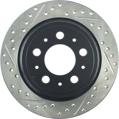 StopTech Slotted & Drilled Sport Brake Rotor 127.39025R